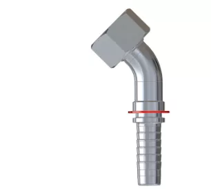 FEMMINA 45° METRICA SV 24°